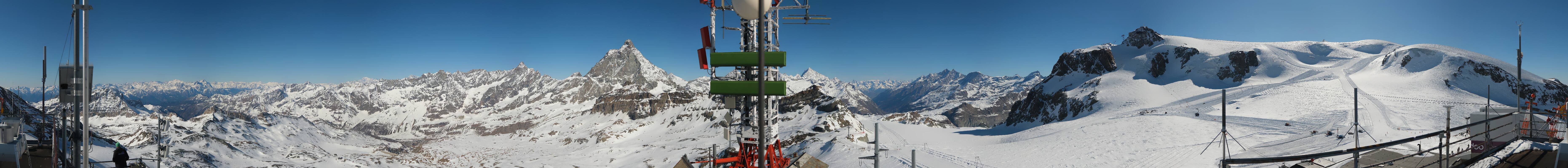 Archiv Foto Webcam Plateau Rosa Breuil Cervinia