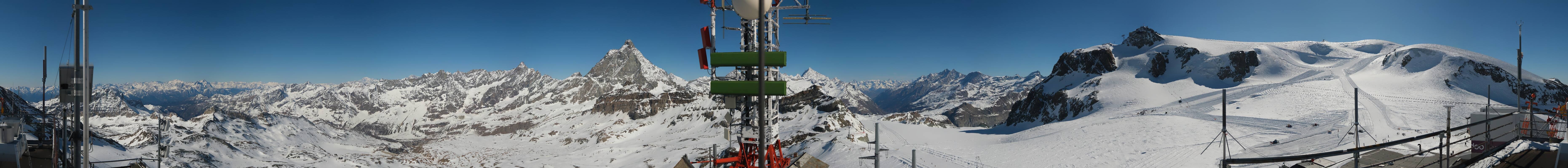 Archiv Foto Webcam Plateau Rosa Breuil Cervinia