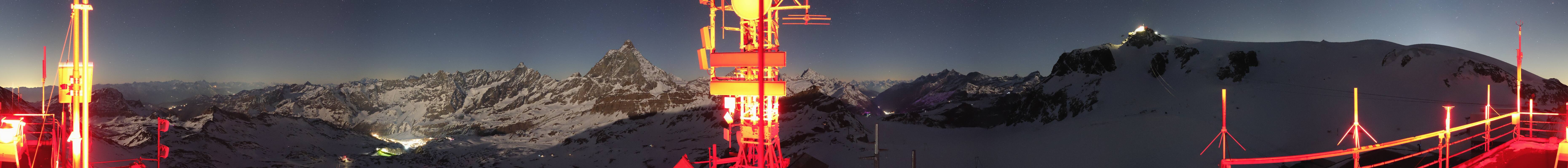 Archived image Webcam Plateau Rosa Breuil Cervinia