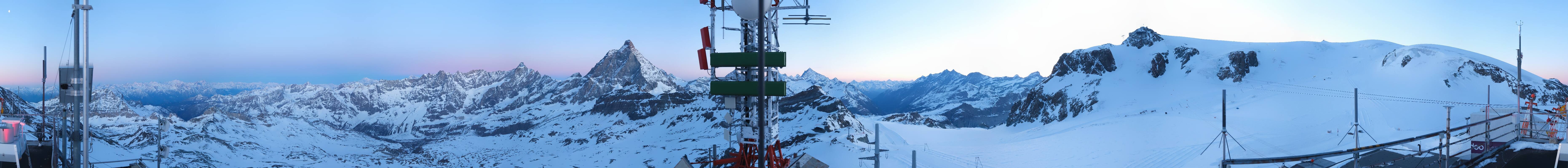 Archived image Webcam Plateau Rosa Breuil Cervinia