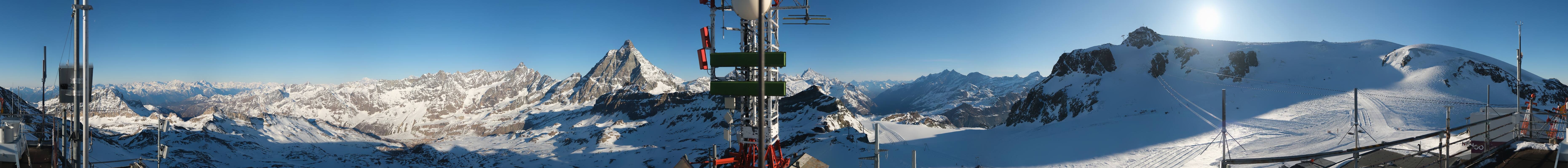 Archived image Webcam Plateau Rosa Breuil Cervinia