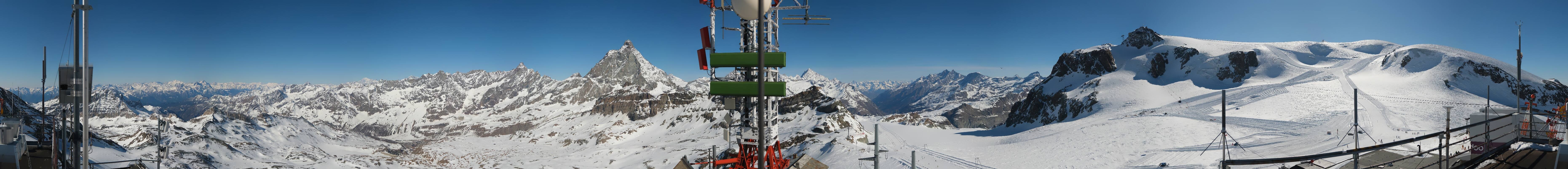 Archived image Webcam Plateau Rosa Breuil Cervinia