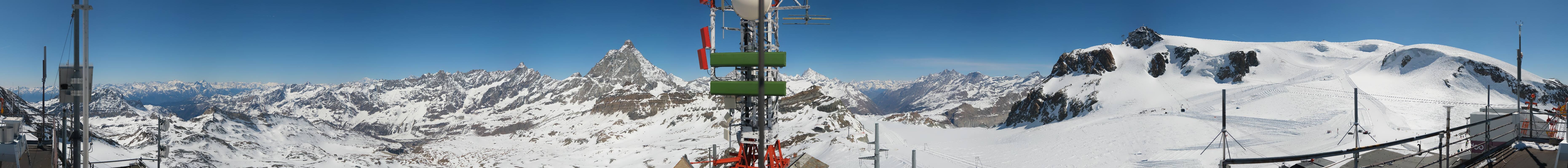 Archived image Webcam Plateau Rosa Breuil Cervinia