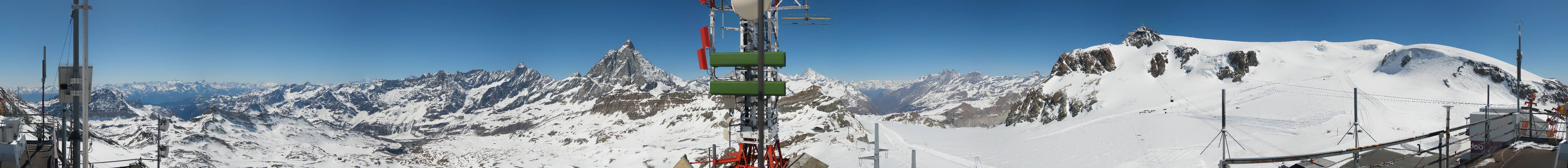 Archived image Webcam Plateau Rosa Breuil Cervinia