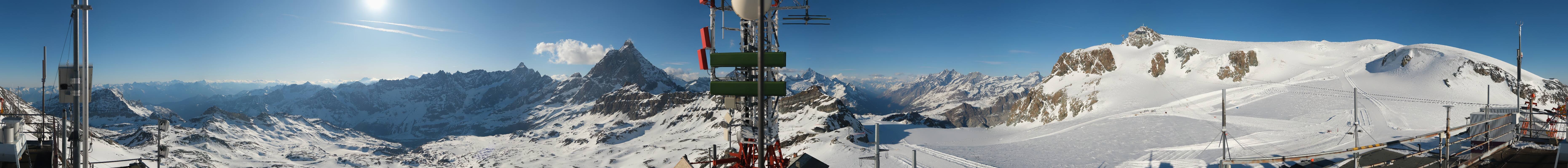 Archived image Webcam Plateau Rosa Breuil Cervinia