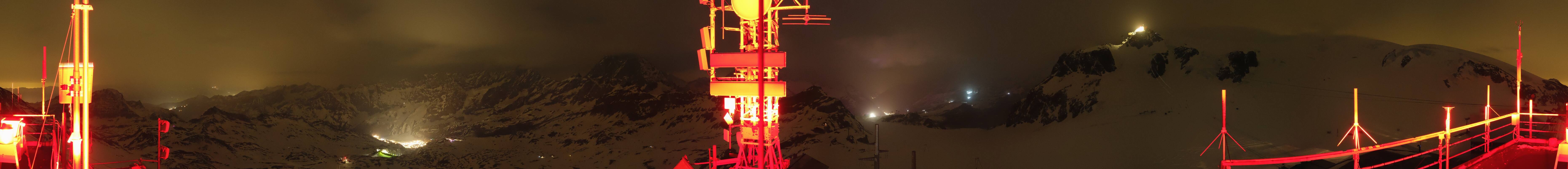 Archiv Foto Webcam Plateau Rosa Breuil Cervinia