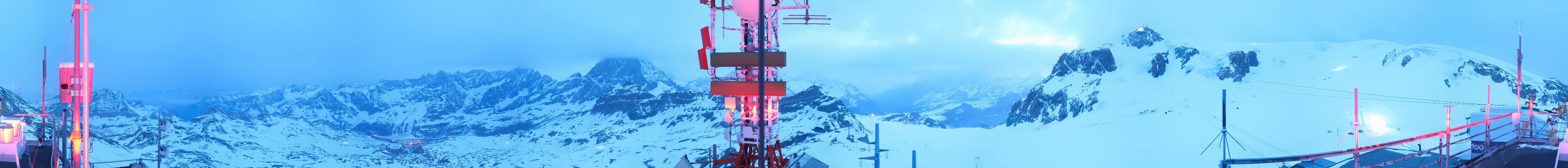 Archiv Foto Webcam Plateau Rosa Breuil Cervinia