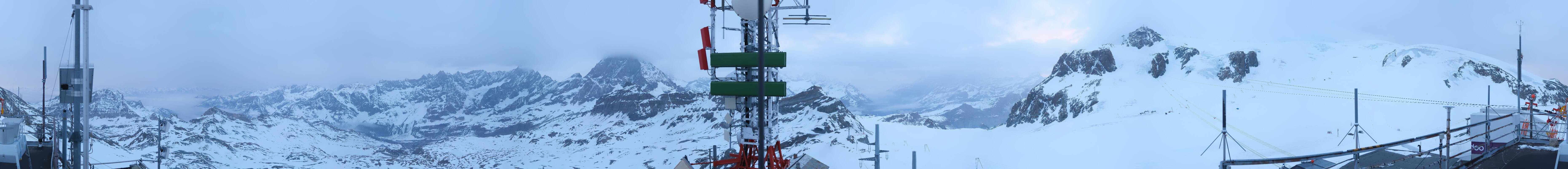 Archiv Foto Webcam Plateau Rosa Breuil Cervinia