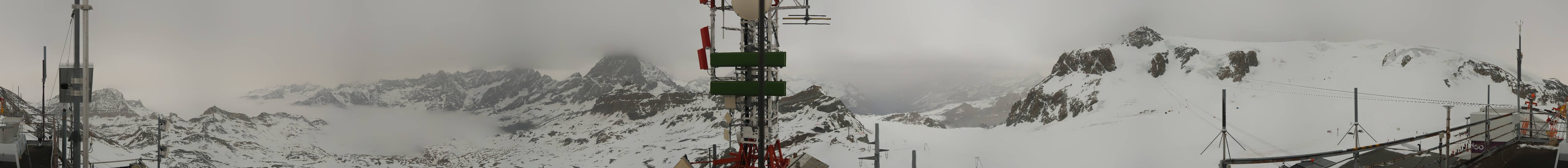 Archiv Foto Webcam Plateau Rosa Breuil Cervinia