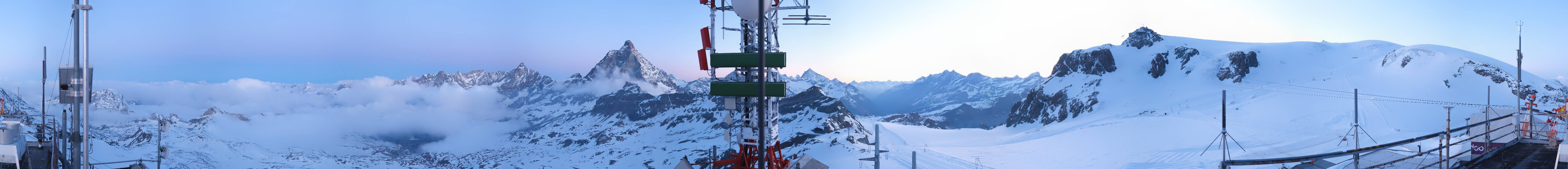 Archiv Foto Webcam Plateau Rosa Breuil Cervinia