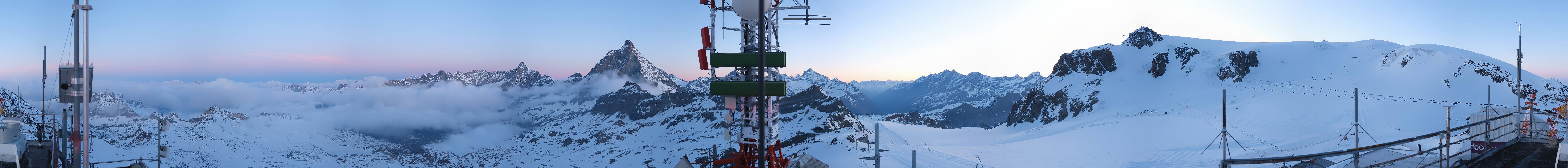 Archiv Foto Webcam Plateau Rosa Breuil Cervinia