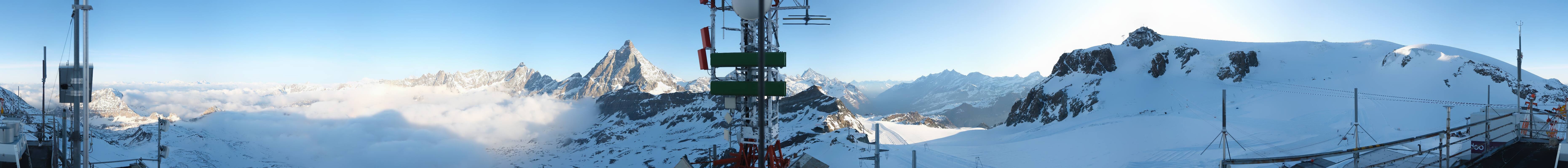 Archiv Foto Webcam Plateau Rosa Breuil Cervinia