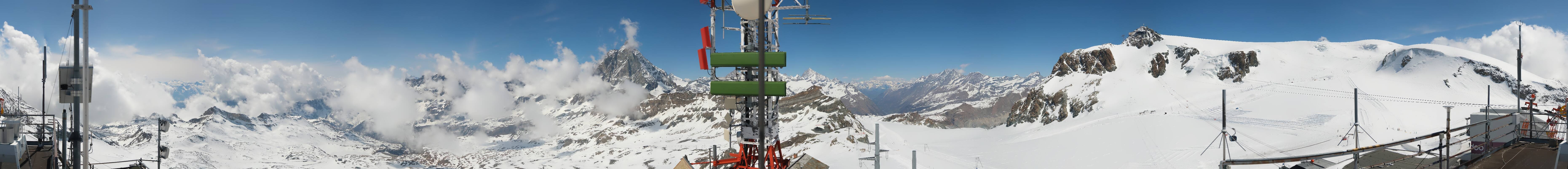 Archiv Foto Webcam Plateau Rosa Breuil Cervinia