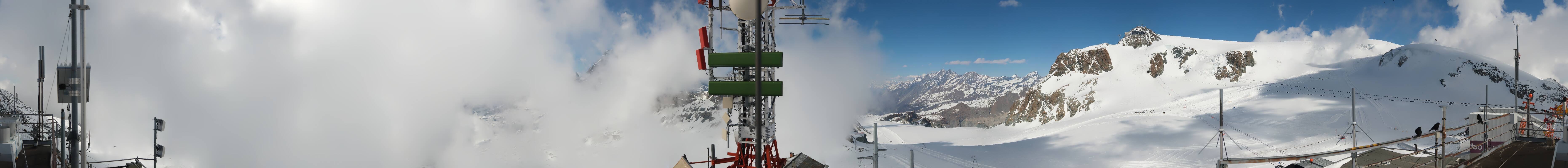 Archiv Foto Webcam Plateau Rosa Breuil Cervinia