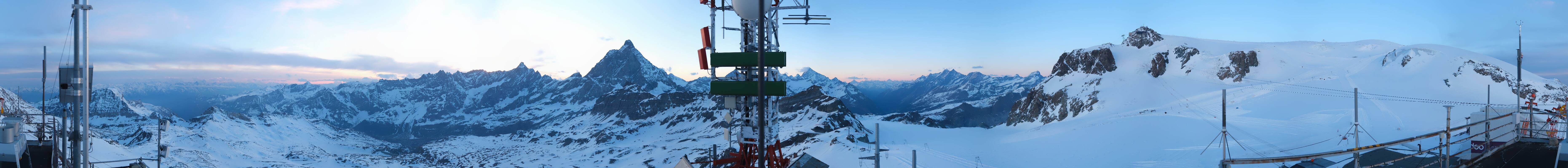 Archiv Foto Webcam Plateau Rosa Breuil Cervinia