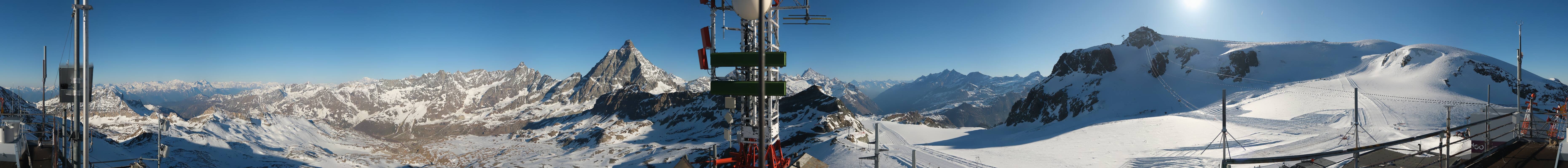 Archiv Foto Webcam Plateau Rosa Breuil Cervinia