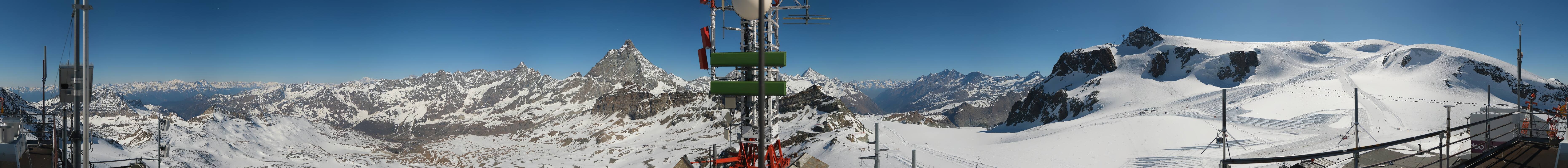 Archiv Foto Webcam Plateau Rosa Breuil Cervinia