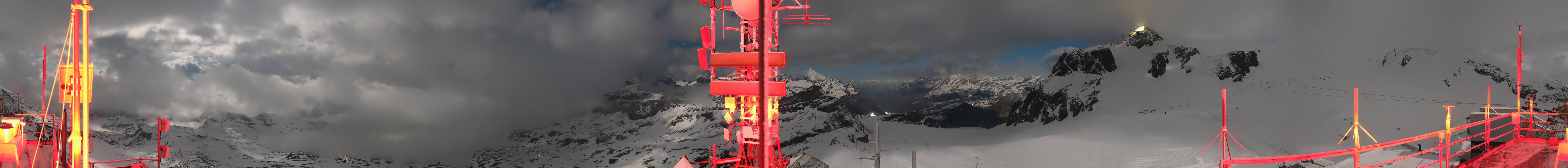 Archiv Foto Webcam Plateau Rosa Breuil Cervinia