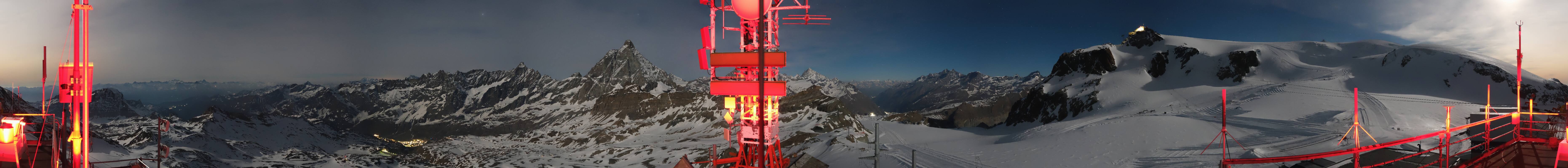 Archived image Webcam Plateau Rosa Breuil Cervinia