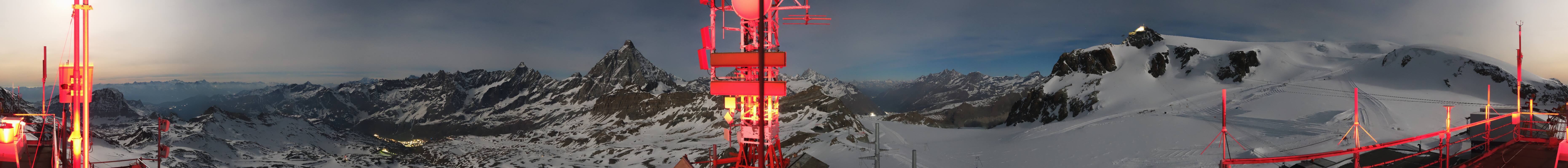Archived image Webcam Plateau Rosa Breuil Cervinia