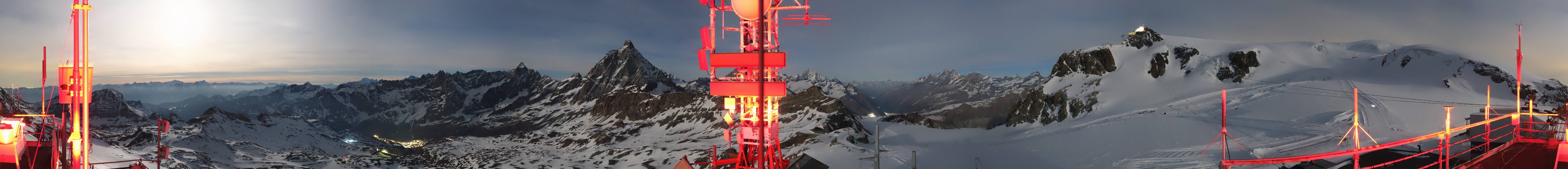 Archived image Webcam Plateau Rosa Breuil Cervinia