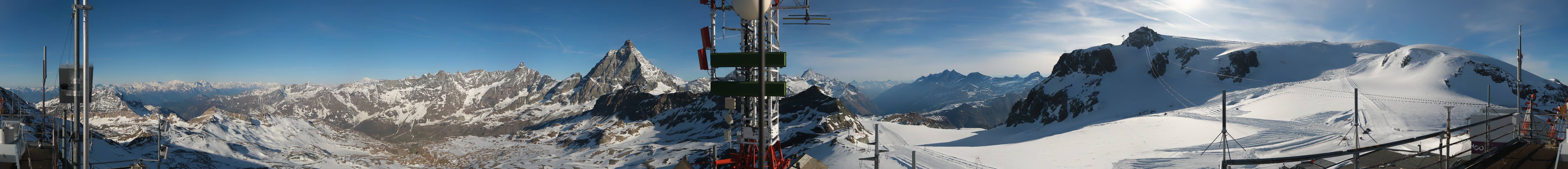 Archived image Webcam Plateau Rosa Breuil Cervinia