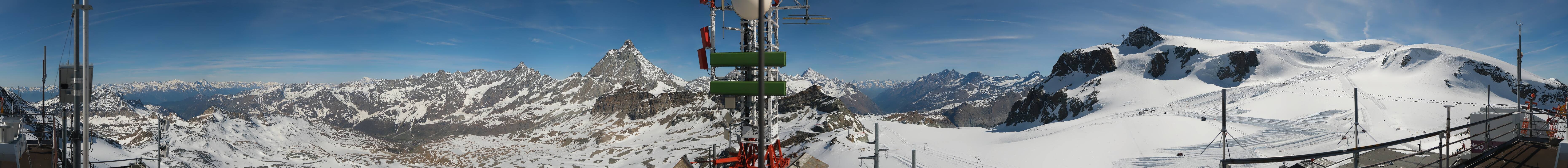 Archived image Webcam Plateau Rosa Breuil Cervinia