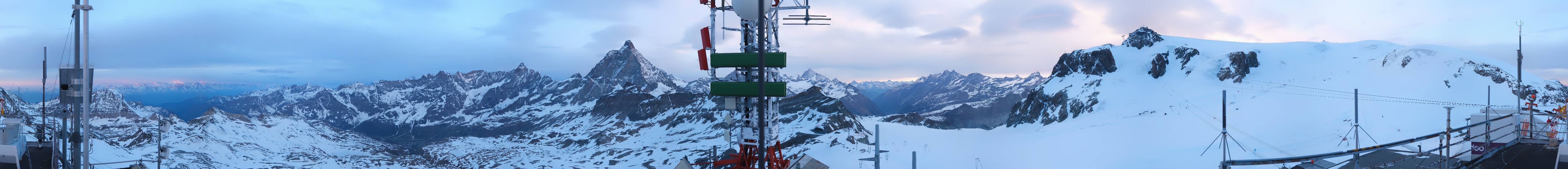 Archiv Foto Webcam Plateau Rosa Breuil Cervinia