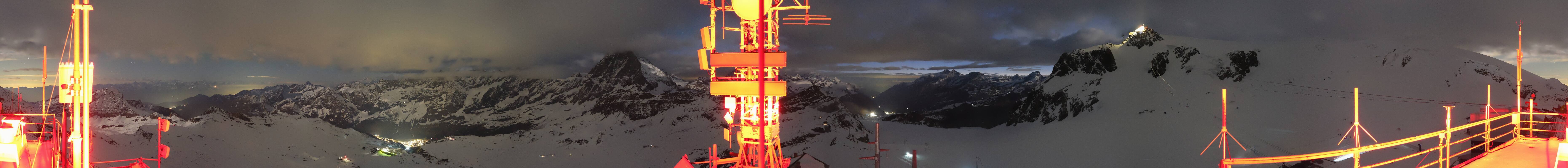Archiv Foto Webcam Plateau Rosa Breuil Cervinia