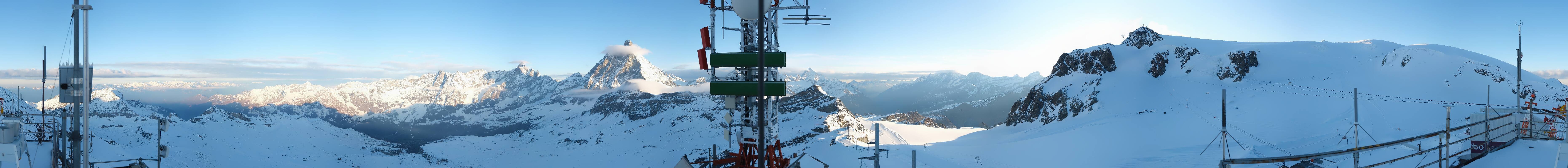 Archiv Foto Webcam Plateau Rosa Breuil Cervinia
