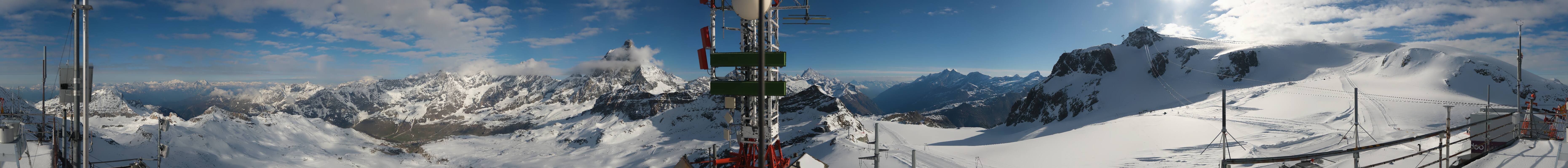 Archiv Foto Webcam Plateau Rosa Breuil Cervinia