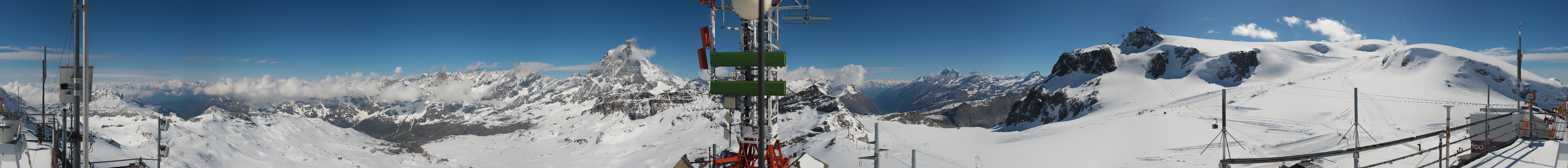Archiv Foto Webcam Plateau Rosa Breuil Cervinia