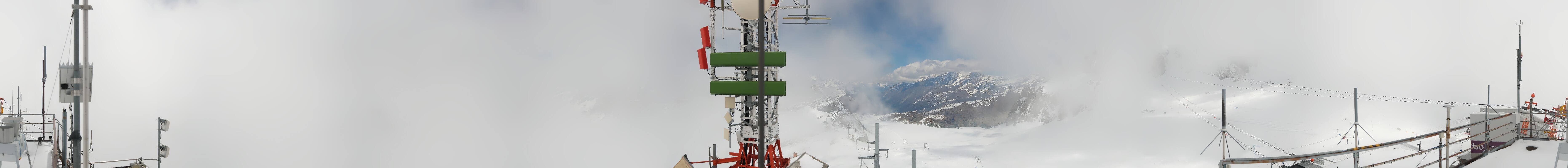 Archiv Foto Webcam Plateau Rosa Breuil Cervinia