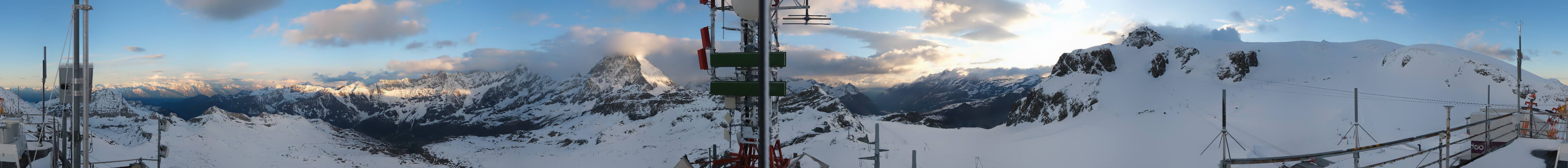 Archiv Foto Webcam Plateau Rosa Breuil Cervinia