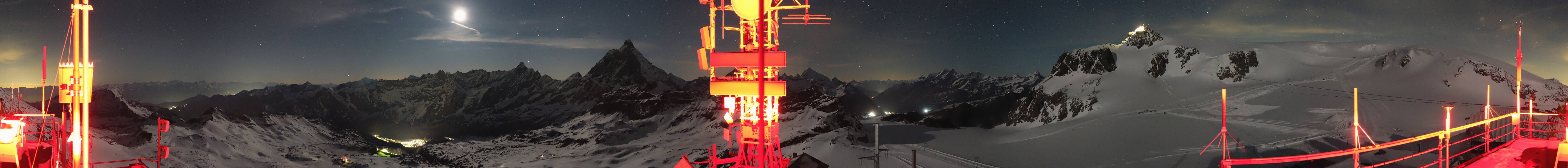Archived image Webcam Plateau Rosa Breuil Cervinia