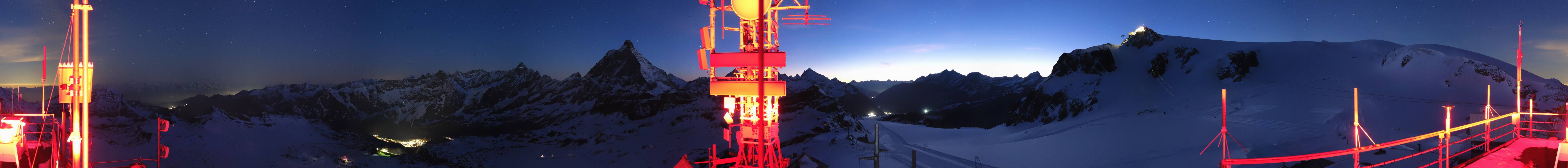 Archived image Webcam Plateau Rosa Breuil Cervinia