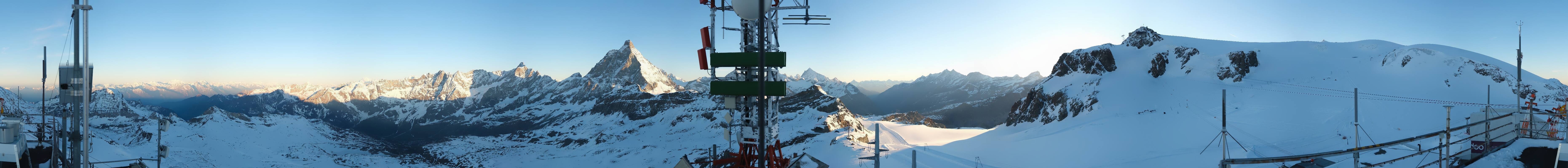 Archived image Webcam Plateau Rosa Breuil Cervinia