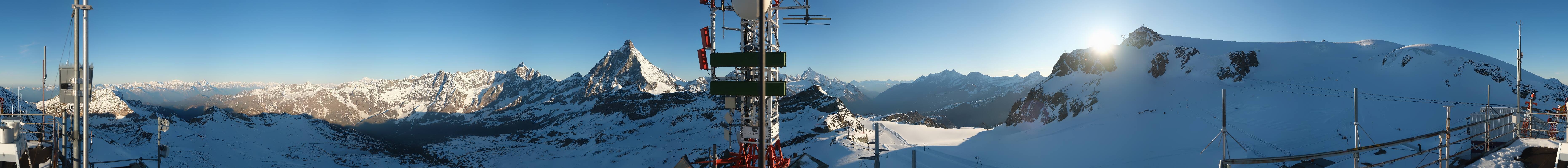 Archived image Webcam Plateau Rosa Breuil Cervinia