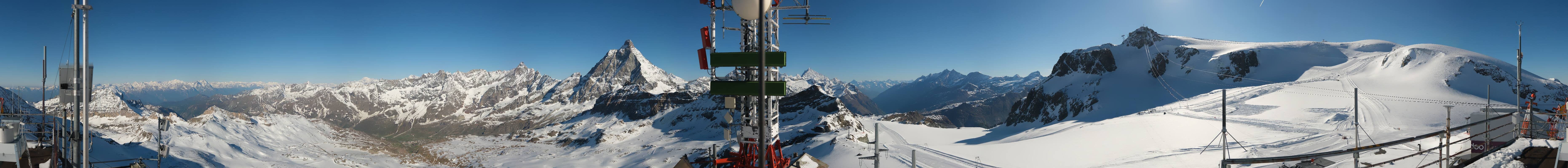 Archived image Webcam Plateau Rosa Breuil Cervinia