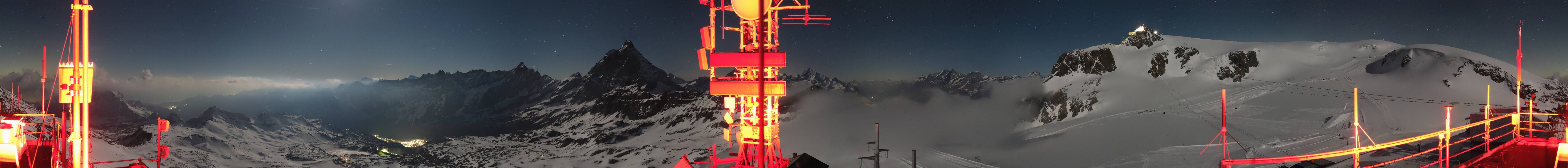 Archiv Foto Webcam Plateau Rosa Breuil Cervinia