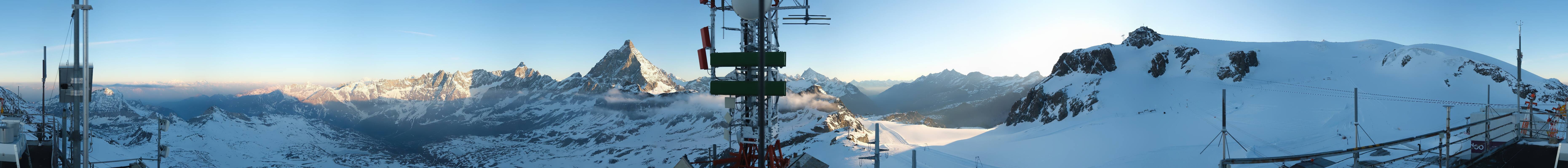 Archiv Foto Webcam Plateau Rosa Breuil Cervinia