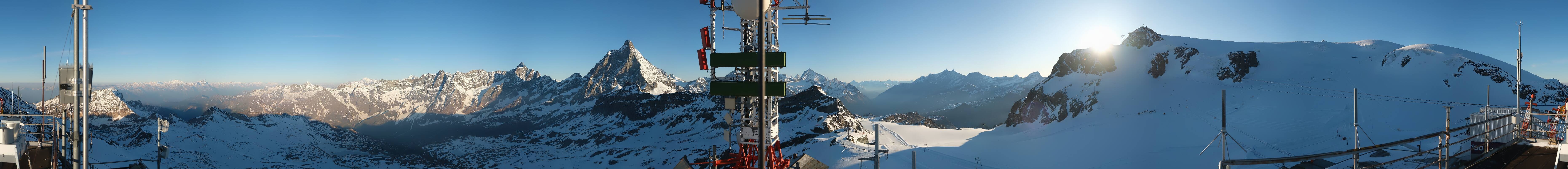 Archiv Foto Webcam Plateau Rosa Breuil Cervinia