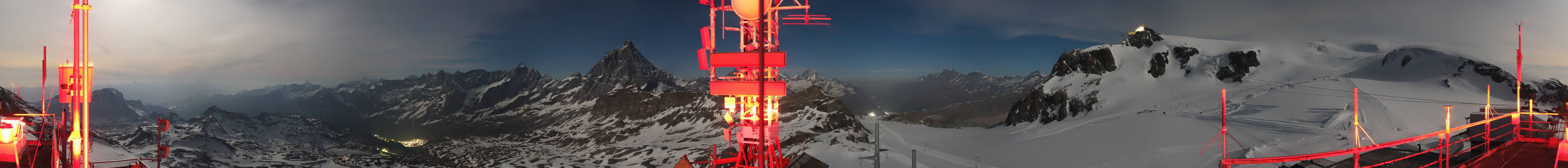 Archiv Foto Webcam Plateau Rosa Breuil Cervinia