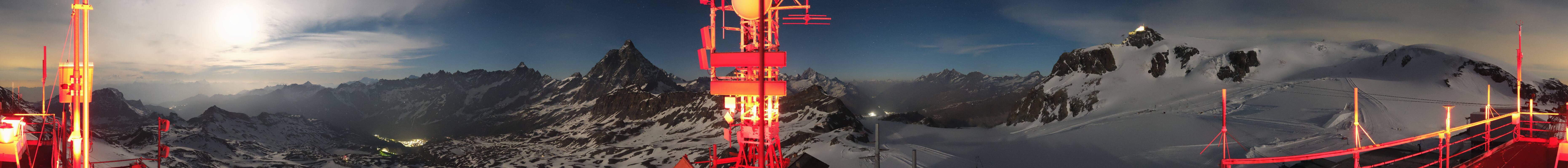 Archiv Foto Webcam Plateau Rosa Breuil Cervinia