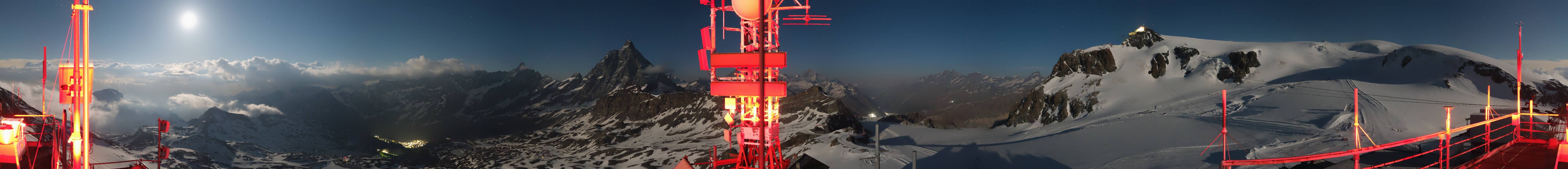 Archived image Webcam Plateau Rosa Breuil Cervinia