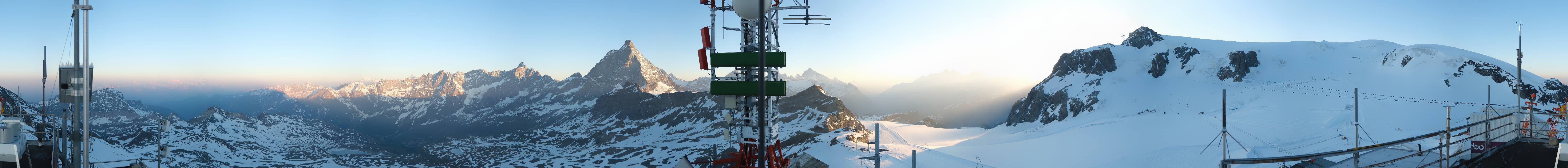 Archived image Webcam Plateau Rosa Breuil Cervinia