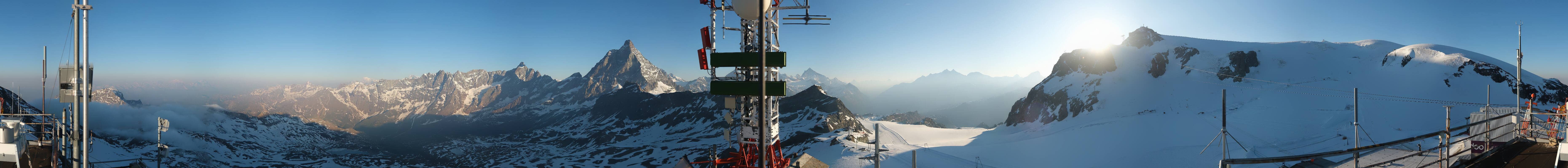 Archived image Webcam Plateau Rosa Breuil Cervinia