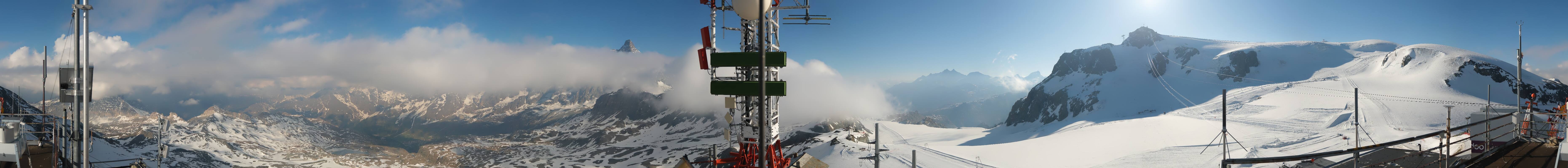 Archived image Webcam Plateau Rosa Breuil Cervinia