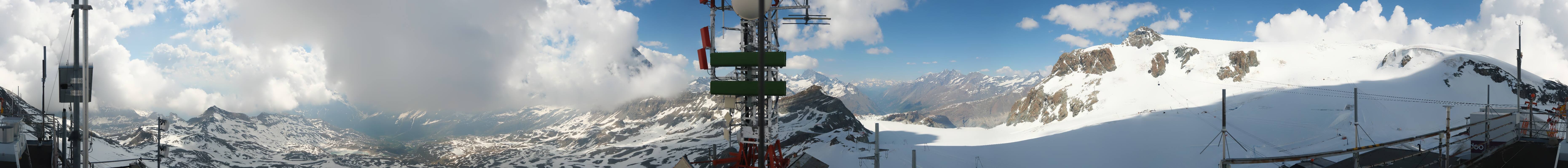 Archived image Webcam Plateau Rosa Breuil Cervinia
