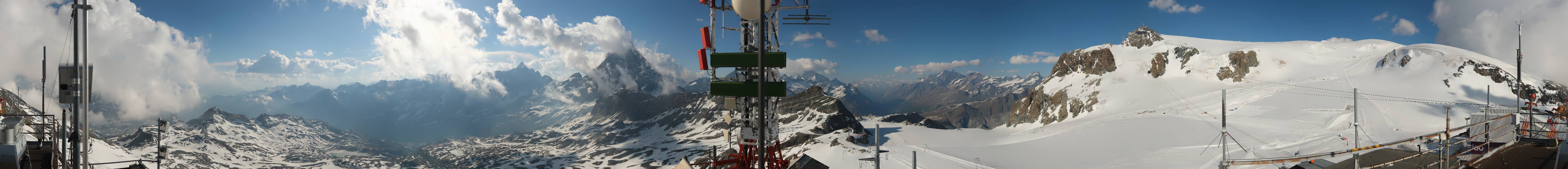 Archived image Webcam Plateau Rosa Breuil Cervinia